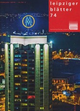 Leipziger Blätter. Heft 74
