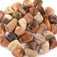 bunte Mondstein Trommelsteine