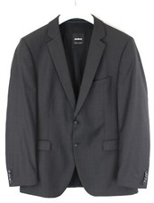 Strellson Rick-James Blazer Herren Einreihig (EU) 48 Gefüttert Schaltfläche