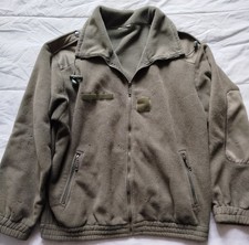 Jacke Pullover Fleece Militär