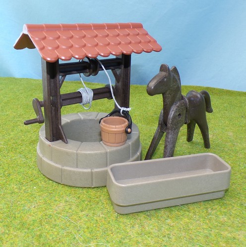 Playmobil custom brunnen mit - playmobil,