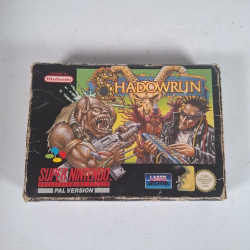 Shadowrun super nintendo - shadowrun, snes