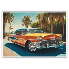 Fahrzeug Auto A4 Kunstdruck