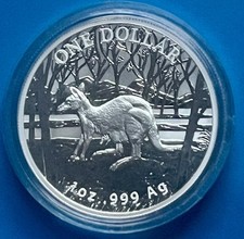 Diversen Australia KÄNGURU 1 Dollar 1 oz 999 Silber 1993 bis 2023 jahr