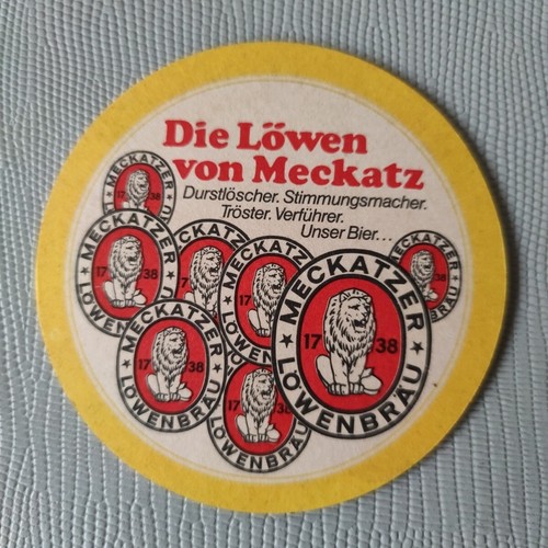 Schöner alter bierdeckel - alter,