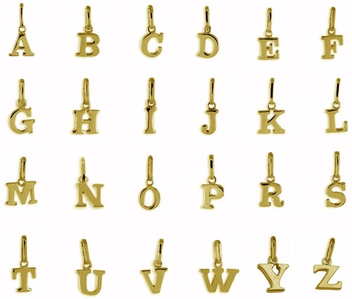 Buchstaben anhänger echt - anhänger,,