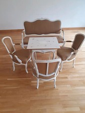 Sofa Sessel Garnitur Tisch Set Antiquitäten Jugendstil Antik Armlehnenstühle