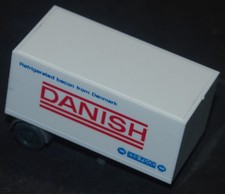 Wiking 415 Container-Sattelauflieger DANISH ohne Zugmaschine 1:87 H0
