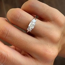 950 platin cushion cut - cut, diamant