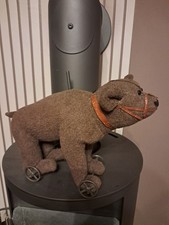 Seltener Antiker Räder Bär von Steiff