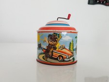 Altes Blechspielzeug Spieluhr Dayton 1907 Made in Western Germany 50er Spielzeug