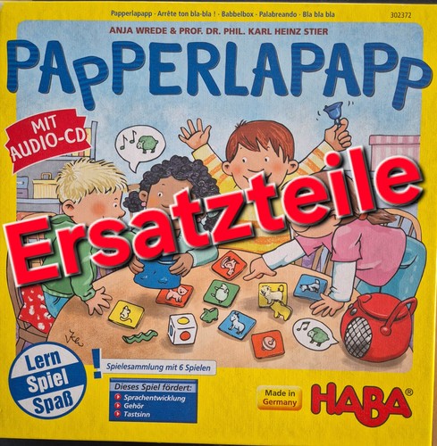 Haba papperlapapp ersatzteile - papperlapapp,