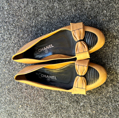 Chanel damen ballerinas leder - damen,