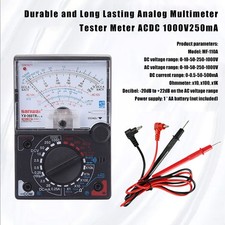 Vintage Analog Multimeter Voltmeter Amperemeter Ohmmeter aus DDR oder Baujahr