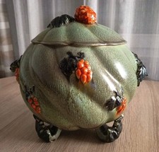 Bowle, Steingut Vintage, Beschädigt