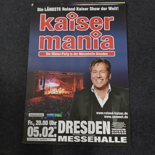 Roland kaiser plakat - roland,
