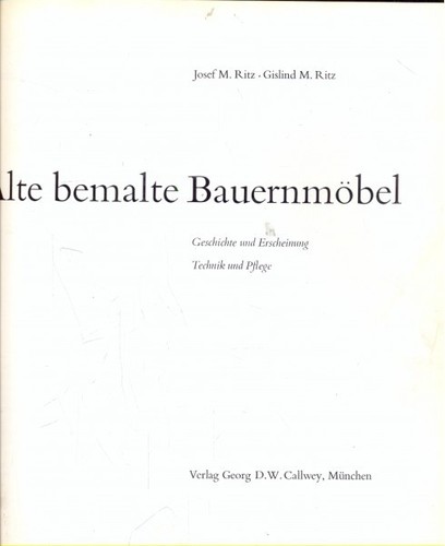 Ritz alte bemalte bauernmobel - ritz,