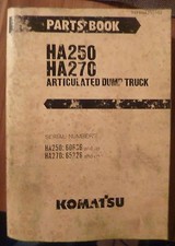 Komatsu Dumper HA250 + HA270 Ersatzteilkatalog
