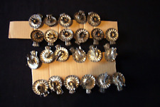 23 alte Kerzenhalter -