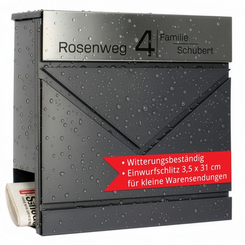 Grafner briefkasten edelstahl - grafner,