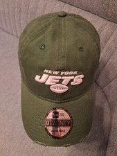 New Era 9Twenty Cap - Washed Distressed New York Jets - NEU & ORIGINAL -