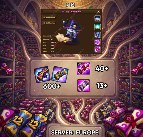 Summoners war ld5 kiki - summoners,