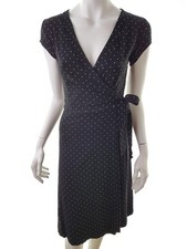 VINTAGE Damen Wickelkleid Gr