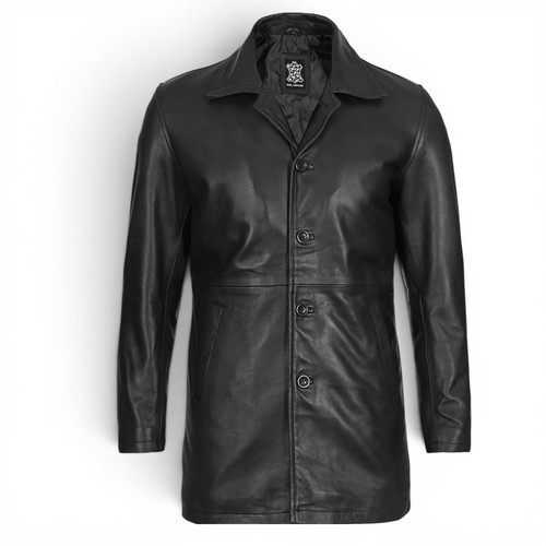 Herren 100 echtleder jacke - herren, 100%