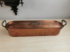 Kupfer Fischbräter Fischpfanne France  T6875