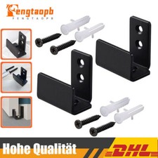 2X Schiebetür Bodenführung