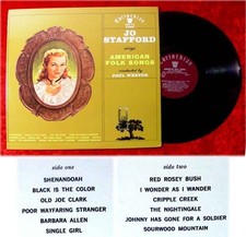 LP Jo Stafford Sings American