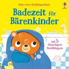 Babys erstes Stoffklappenbuch: Badezeit für Bärenki... | Buch | Zustand sehr gut