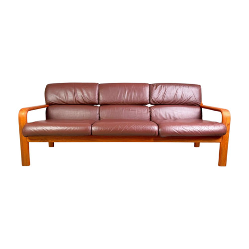 Midcentury dreisitzer sofa - midcentury,