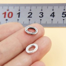 2PCS 925 Silber Schnalle für