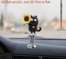 Katze Ornament Wackel Figur