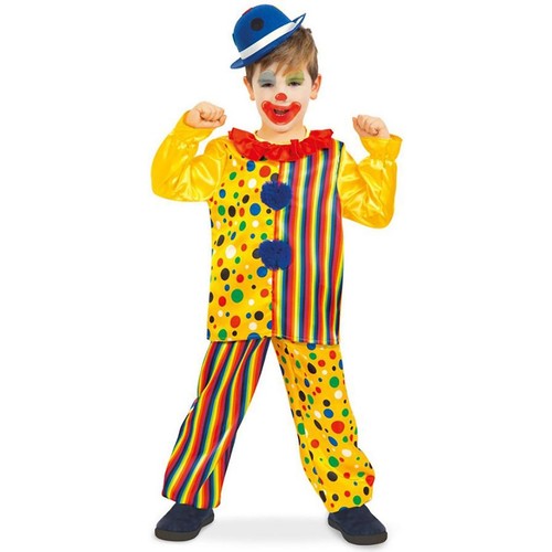 Kinder clownkostüm karneval - kinder,