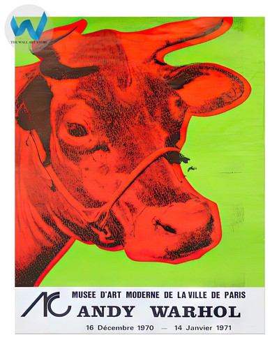 Bull artwork wandkunst andy - -,