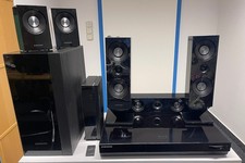 Samsung HT-C6500 5.1 Blu-Ray Heimkinosystem (Full-HD, 1000 Watt) perlschwarz