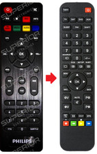 Ersatz Fernbedienung für Red Opticum C200 HD TV Kabelreceiver