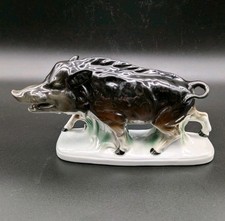 Porzellan Figur Wildschwein