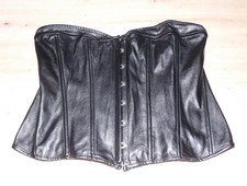 KUNSTLEDER COURSAGE BUSTIER