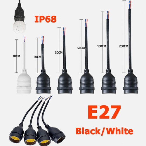 E27 schwarz weiß außen - schwarz/weiß,