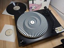 Trippig Optische Täuschung Illusion Plattenspieler Matte, Filz Felt Slipmat 12"