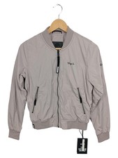 Khujo Damen Bomberjacke Beige Gr. 34/XS Casual Übergangsjacke Polyester