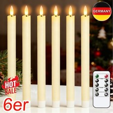 LED 6× Set Stabkerzen mit