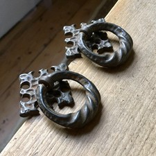 Antike Fallgriffe Ziehen Eisen