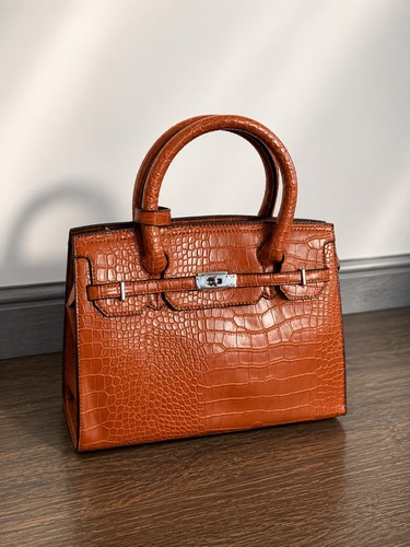 Damen henkeltasche leder braun - damen,