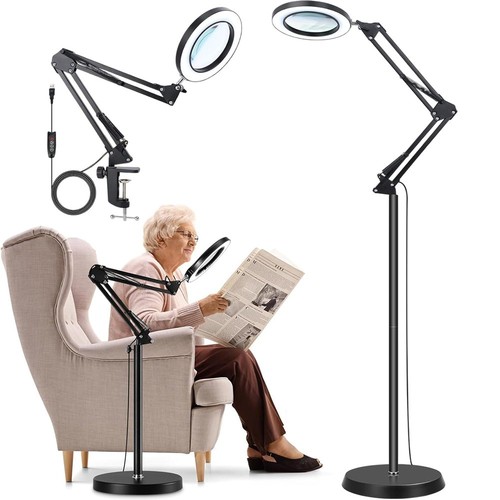 Fach lupenlampe mit led - 10-fach,