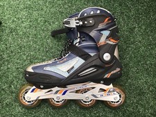 Inline Skates Rollschuhe Größe 44 Mi Knie Ellenbogen Und Handschutz