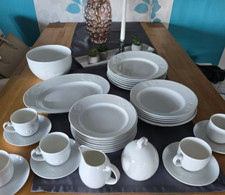 Rosenthal Asimmetria weiß Geschirr Teller Essen *TOP*